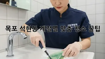 목포 석현동 계절별 맞춤 청소 꿀팁!